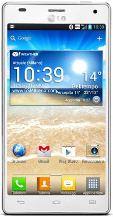 Смартфон LG Optimus 4X HD P880 White - Смоленск